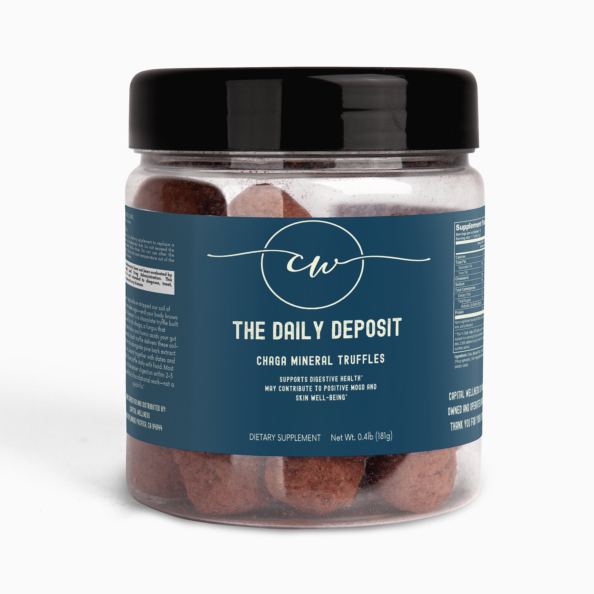 The Daily Deposit | Chaga Mineral Truffles