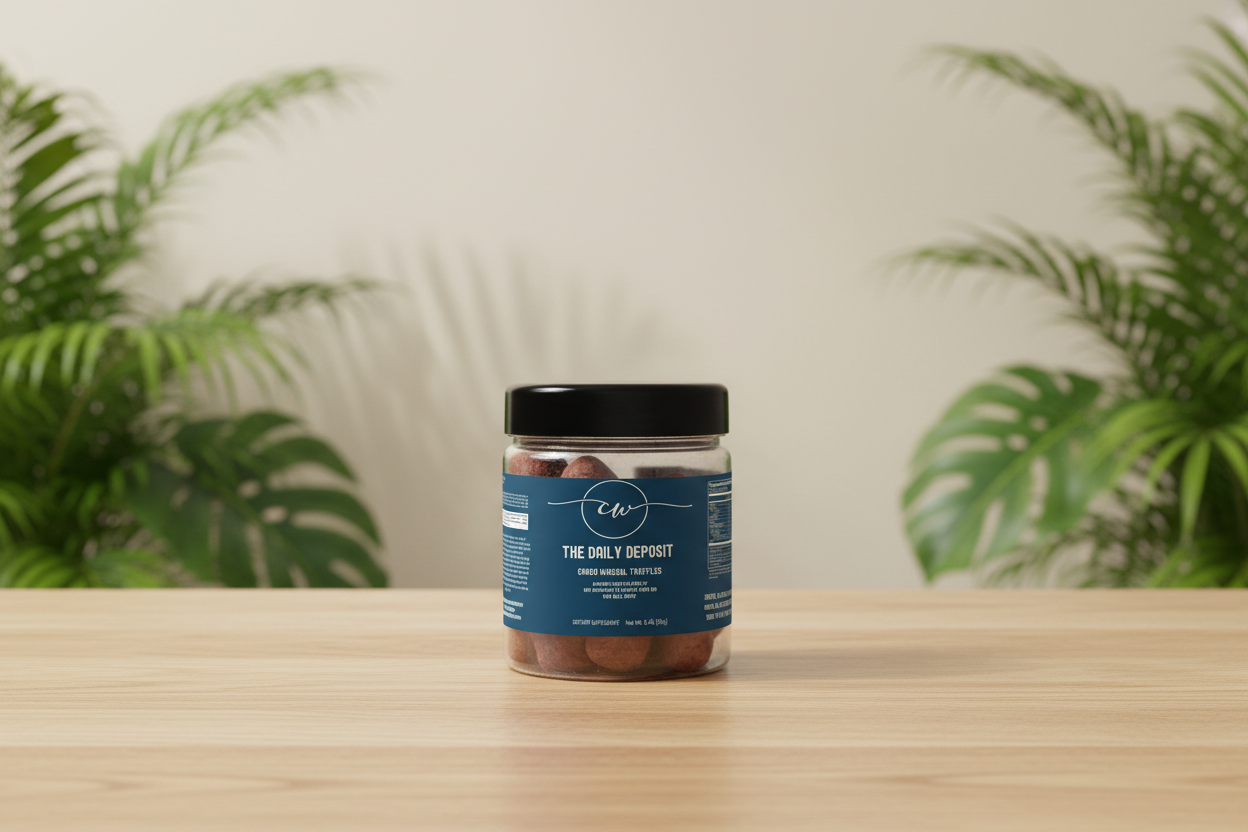 The Daily Deposit Chaga Mineral Truffles